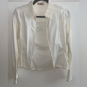 Prada Zip Blouse